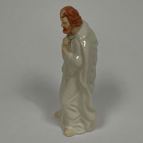 Home for the Holidays Wiseman Porcelain Nativity Replacement Figure Shepherd 6" - Picture 5 of 8